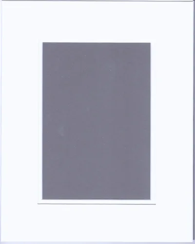 Tapete doble blanco y blanco de 18 x 24 pulgadas, corte biselado para fotos o fotos de 12 x 18 pulgadas