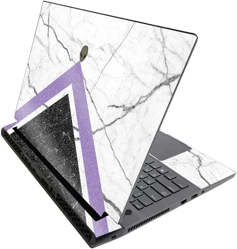 Miniatura 216 de MightySkins - Skin brillante con purpurina para Alienware M17 R3 (2020) y M17 R4 (2021) - Diversión de los años 90 Acabado duradero con purpurina