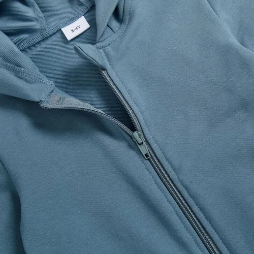 Miniatura 288 de Conjunto de ropa de otoño e invierno para bebé y niño, sudadera larga con capucha y pantalones para niños pequeños, 6, 12, 18, 24 meses, 2T