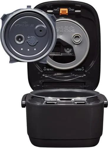 Miniatura 2 de Zojirushi NW-JEC10BA - Arrocera y calentador de calor por inducción de presión (IH), 5.5 tazas, fabricado en Japón