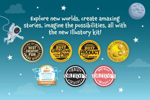 Miniatura 5 de Lulu Jr. Illustory - Kit para hacer libros, multicolor