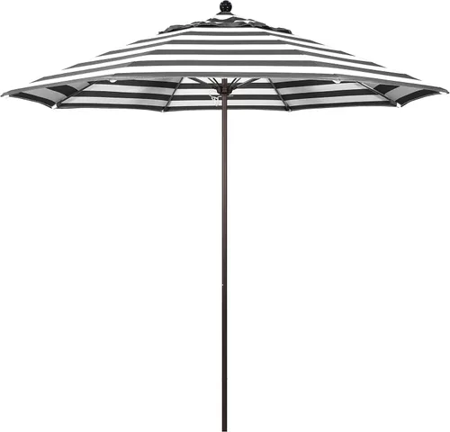 Miniatura 19 de California Umbrella Paraguas comercial para patio de la serie Venture, Negro
