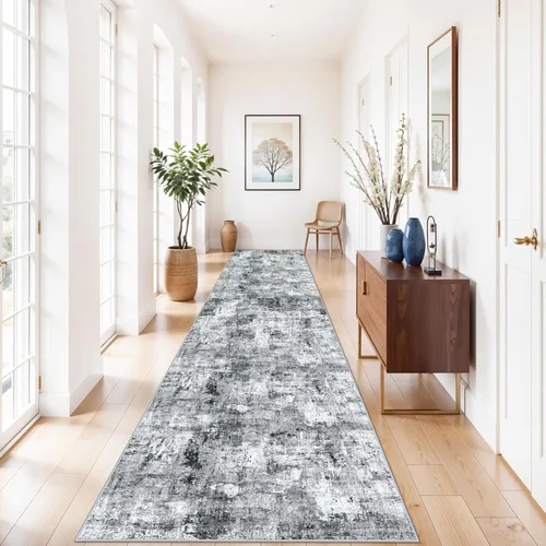 Miniatura 70 de Alfombra antideslizante lavable de 2 x 3 pies - Alfombra suave de pelo bajo para cocina, entrada y dormitorio - Tapete moderno para puerta