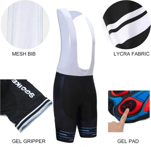 Miniatura 5 de Juego de camiseta de ciclismo para hombre, camiseta transpirable de ciclismo ASTANA 2022 Pro Team ASTANA, kit corto de camiseta de ciclismo MTB