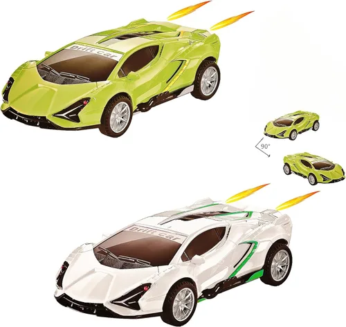 Miniatura 7 de Inertia Drift - Auto de juguete para niños de 3 a 6 años, modelo de vehículo para niños y niñas, paquete de 2 vehículos impulsados por fricción Push