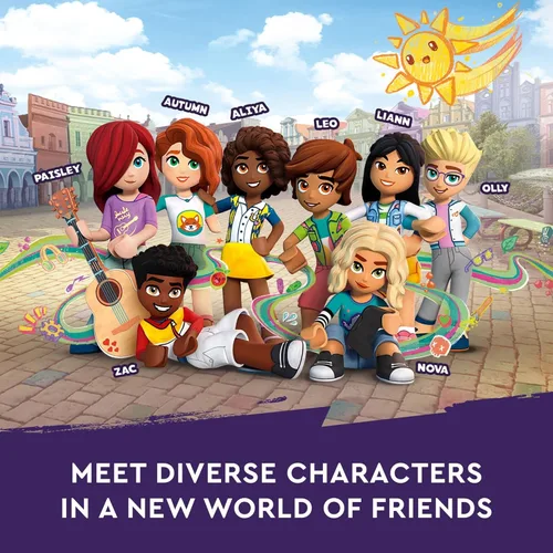 Miniatura 6 de LEGO Friends Heartlake City Community Center 41748 - Juego de juguetes de construcción; desafío creativo para mayores de 9 años, incluye 6 mini