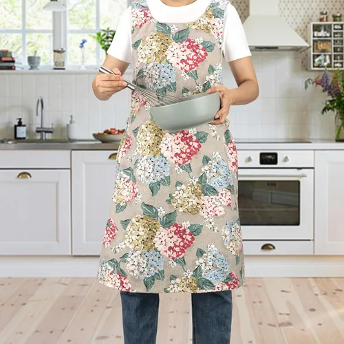 Miniatura 7 de Neoviva Delantales de Cocina para Mujer con Bolsillos, Delantales de Cocina para Mujer, Delantal Vintage para Hornear y Jardinería, Regalos