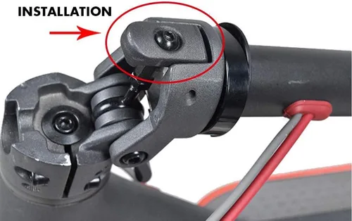 Miniatura 3 de Reemplazo de gancho plegable delantero de aleación para Xiaomi Mijia M365 Scooter eléctrico Hebilla de goma de amortiguación para E-Scooter