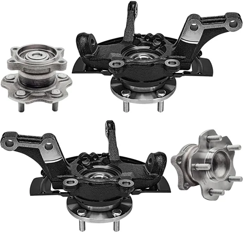 Miniatura 94 de Detroit Axle - Kit de extremo delantero RWD para Chrysler 300 Dodge Challenger Charger Upper Lower Control Arms rótulas de rodamiento de rueda Bujes