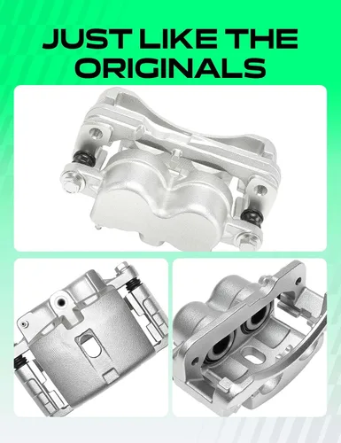 Miniatura 9 de Conjunto de pinza de freno de disco compatible con Chevrolet Silverado Suburban Express Tahoe GMC Sierra Yukon Cadillac Hummer