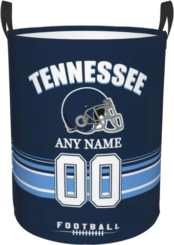Miniatura 23 de Cesta de lavandería Philadelphia, cesta de lavandería personalizada estilo fútbol, cesta de almacenamiento plegable personalizada con nombre