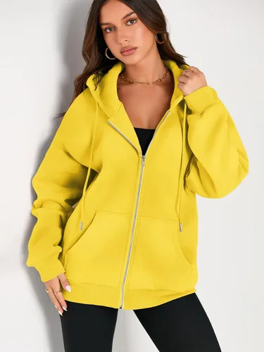 Miniatura 4 de EFAN lindas sudaderas con capucha para chica adolescente, chaqueta extragrande para el otoño, informales estilo año 2000 (Y2K), con cordón