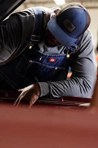 Miniatura 8 de Dickies - Overol para hombre, con bolsillo en la pechera