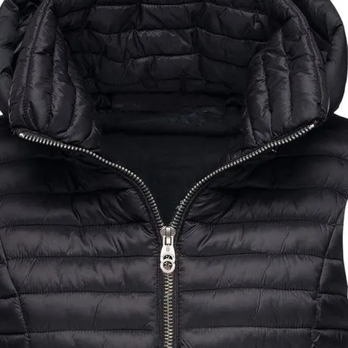 Miniatura 2 de OSMUAL Chaqueta acolchada para mujer, chaleco de invierno acolchado, ligero, cálido, abrigo con capucha