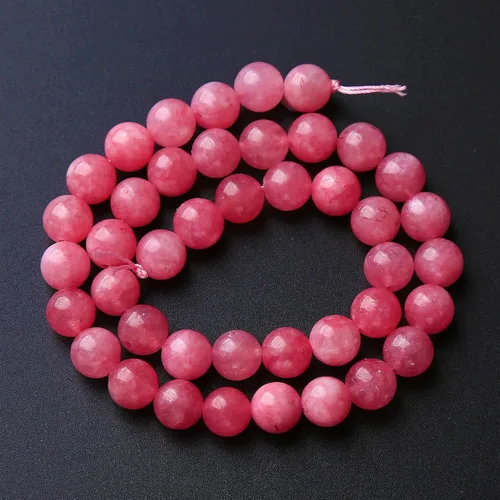Miniatura 89 de 100 cuentas redondas sueltas de hematita negra de grado AAA para hacer joyas y pulseras