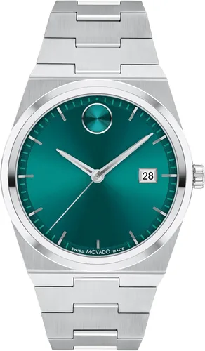 Miniatura 11 de Movado Bold Quest Men's Sport Watch - Swiss Quartz Movement, Stainless Steel Link Bracelet - 5 ATM Water Resistance - Luxury Fashion Timepiece for