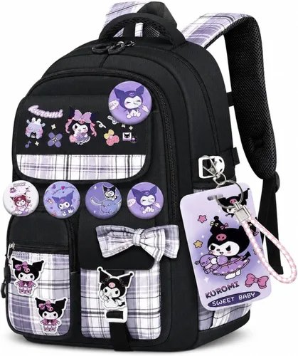 Miniatura 12 de Festa Park Mochila Linda para Mujeres y Hombres, Bolso Ita, Mochila Kawaii, Mochila Cutecore Grunge Y2K, Mochila de Hombro, Mochila de Día, Bolso