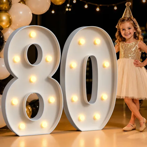 Miniatura 34 de Mixifox Letras de marquesina de 3 pies en Y, letras grandes iluminadas de 3 pies de alto con luces, letra grande para boda, compromiso, graduación