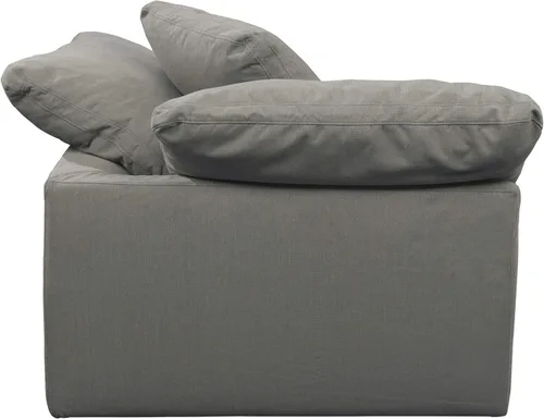 Miniatura 6 de Sunset Trading Cloud Puff - Sofá modular de 5 piezas, color gris, gris