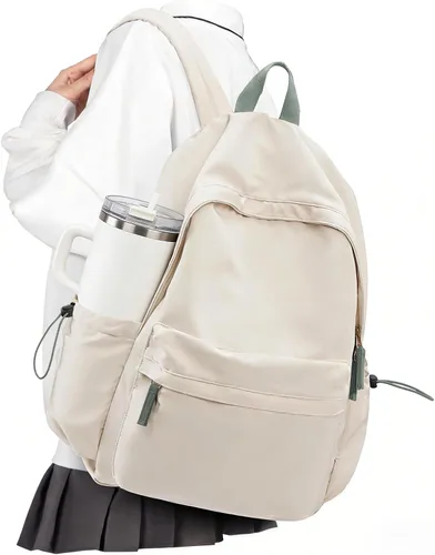 Miniatura 12 de VECAVE - Mochila ligera para mujeres y hombres, mochila de viaje casual para portátil, A-Negro, Grande, Mochila