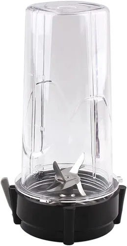 Miniatura 2 de Piezas de repuesto de 24 onzas con cuchilla y tapa de base inferior, junta, compatible con licuadoras Oster Pro 1200