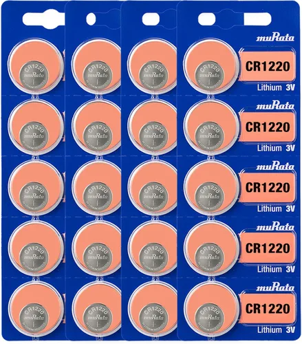 Miniatura 8 de Murata Batería CR1220 3V Litio Moneda Celda - Reemplaza Sony CR1220 (2 Baterías)