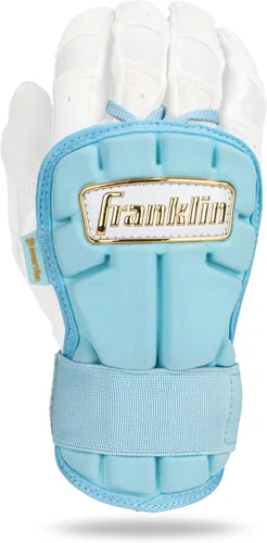 Miniatura 13 de Franklin Sports Guantes Protectores de Mano y Muñeca para Béisbol - Serie PRT LG, Protector para Adultos para Batear - Escudo Protector para Real