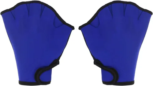 Miniatura 14 de PATIKIL Guantes de natación con malla, unisex, guantes de resistencia al agua, accesorios de entrenamiento para natación y buceo Negro