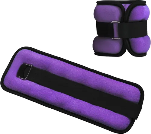 Miniatura 8 de Pesas de tobillo/muñeca, pesas pequeñas para mujeres y niños, equipo de ejercicio con correas ajustables para fitness, gimnasio, baile, caminar
