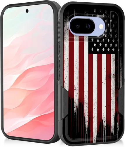 Miniatura 110 de Funda para Pixel 7a, resistente de doble capa híbrida de policarbonato duro de goma suave a prueba de golpes para Google Pixel 7A 6.1 pulgadas