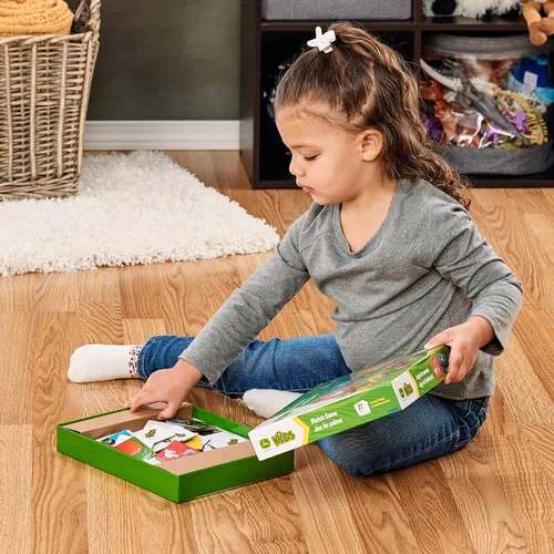 Miniatura 5 de John Deere Kids - Juego de memoria con temática de granja para niños pequeños y niños, juguetes John Deere, juegos preescolares y actividades