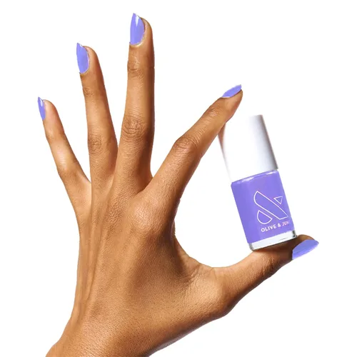 Olive & June - Esmalte de uñas de larga duración, similar al gel, no necesita lámpara, dura hasta 10 días, brillo sin 15 ingredientes nocivos,