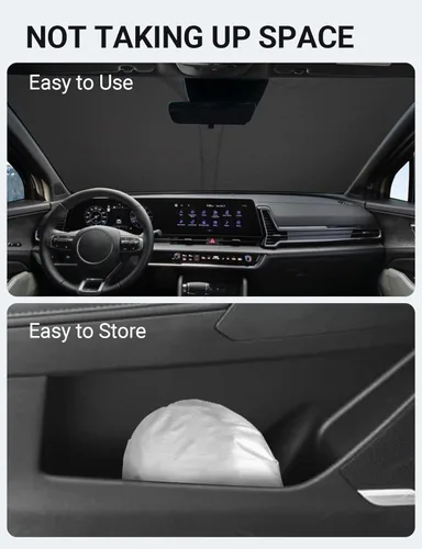 Miniatura 409 de Proadsy Parasol plegable para parabrisas delantero 2026, ajuste personalizado, accesorios para CRV SUV LX EX EX-L EX-L Navi Touring 2017-2022