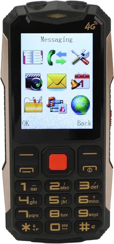 Yunseity Teléfono celular desbloqueado para personas mayores, pantalla clara, botones grandes, volumen, fácil teléfono móvil, compatible con SOS,
