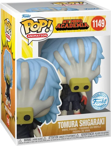 Miniatura 5 de Funko Pop! My Hero Academia: Tomura Shigaraki Glow Chase, edición especial, figura de vinilo exclusiva #1149