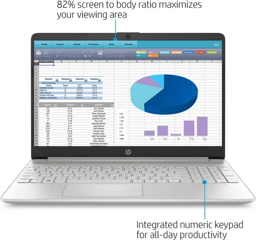 Miniatura 2 de HP Computadora portátil empresarial, pantalla táctil HD de 15.6", procesador Intel Core i3-1115G4 (hasta 4.10 GHz), 16 GB de RAM, SSD de 1 TB