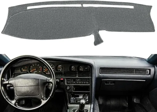 Tapete protector de tablero personalizado para Toyota Supra, protector de alfombra F123 (gris oscuro)