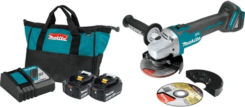 Miniatura 6 de Makita BL1850BDC2 - Batería de iones de litio LXT® de 18 V y cargador óptimo rápido (5.0 Ah) con paquete de inicio