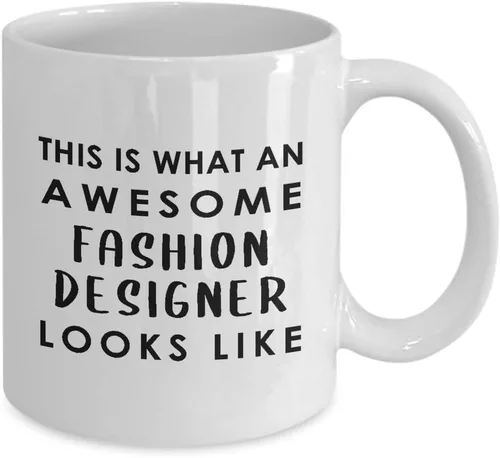 Miniatura 2 de Gifts for Fashion Designer Coffee Mug Tea Cup - Textile Artist Designing Clothing Stylist Industry Funny Cute Gag Appreciation Idea - Awesome Looks