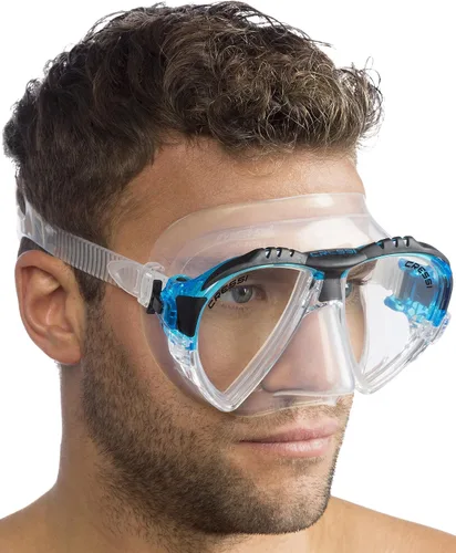 Miniatura 6 de Cressi Matrix Adult Scuba Diving, Snorkeling, and Freediving Masks- Matrix: Made in Italy Claro/Negro