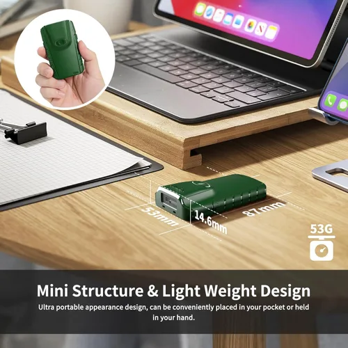 Miniatura 3 de NETUM Escáner de código de barras Bluetooth 1D, lector de código de barras CCD portátil pequeño 3 en 1, lector de código de barras CCD automático