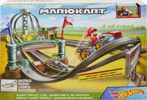 Miniatura 6 de Juego de circuitos Hot Wheels Mario Kart Lite Track Set