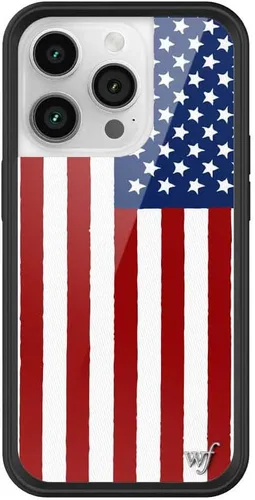 Miniatura 65 de Wildflower Carcasas – Compatible con iPhone 14 Pro Protector negro parachoques, certificado de prueba de caída de 6.5 pies, propiedad de mujeres