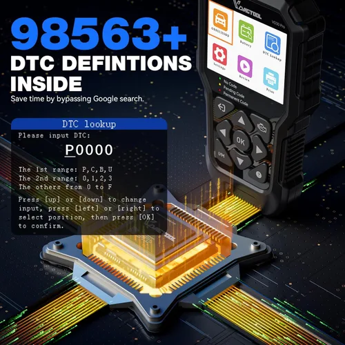 Miniatura 6 de VDIAGTOOL VD30 Pro - Lector de código de automóvil, herramienta de diagnóstico OBD2 para automóviles y camiones, lector de códigos Check Engine