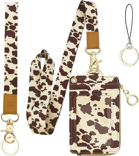 Miniatura 19 de bolimoss Soporte para credencial de sol y luna y cartera con cordón, cordones removibles para maestras, cartera para mujeres con correa