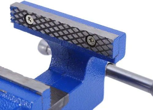 Miniatura 5 de Tornillo de banco de mandíbula de 4 pulgadas, multiusos, tornillo de banco resistente de 360 grados, 3.937 in, mecánico de mandíbula, taller