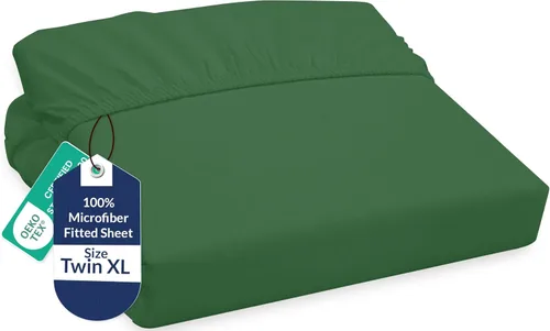 Miniatura 89 de Royale Linens Sábana Bajera King - Microfibra Cepillada Ultra Suave 1800 - Sábanas Inferiores de Lujo Hotelero - Sin Arrugas y Resistente a la Rosa