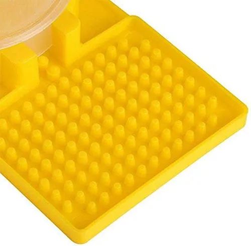 Miniatura 2 de Paquete de 2 alimentadores de agua de abeja, colmena de apicultura, alimentador de entrada de colmena, apicultura, bebida, mariposa, baño, estación