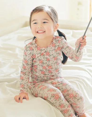 Miniatura 2 de VAENAIT BABY - Pijama unisex para niños y niñas de 6 meses a 12 años, pijama suave y cómoda de modal Tencel, ropa de dormir fruncida, conjunto de 24