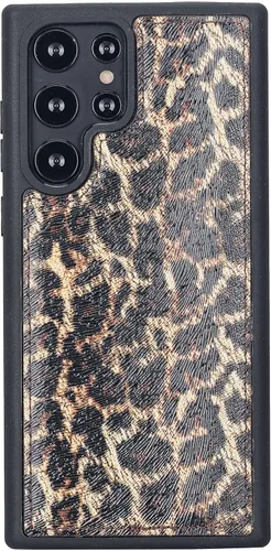 Miniatura 127 de Venito Lucca - Funda de piel compatible con Samsung Galaxy Note 10 (6,3 pulgadas), extra segura, con cubierta trasera acolchada, cocodrilo negro